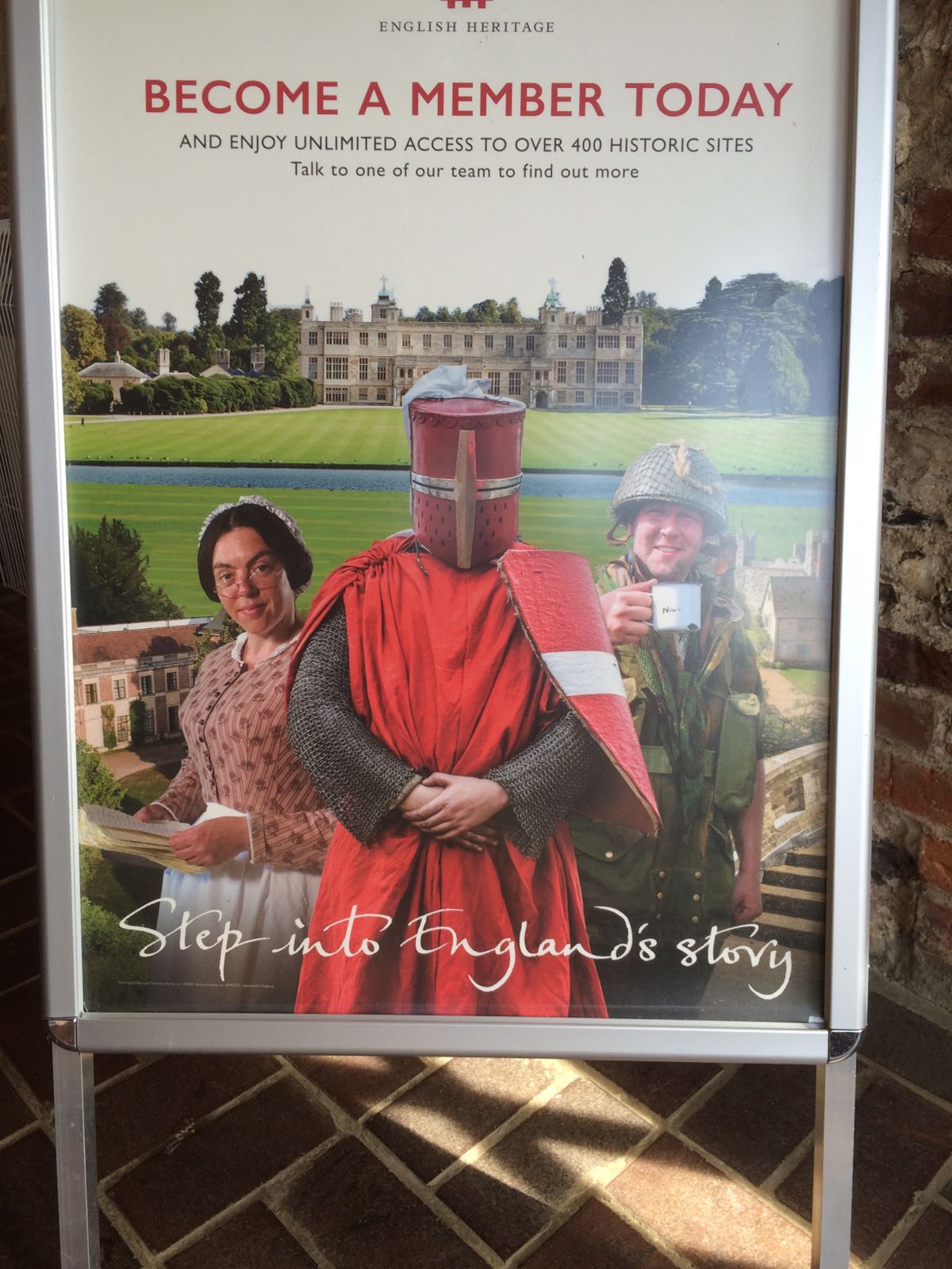 English Heritage event poster